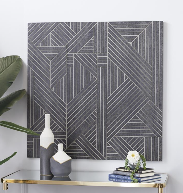 Geometric Linear Wall Decor