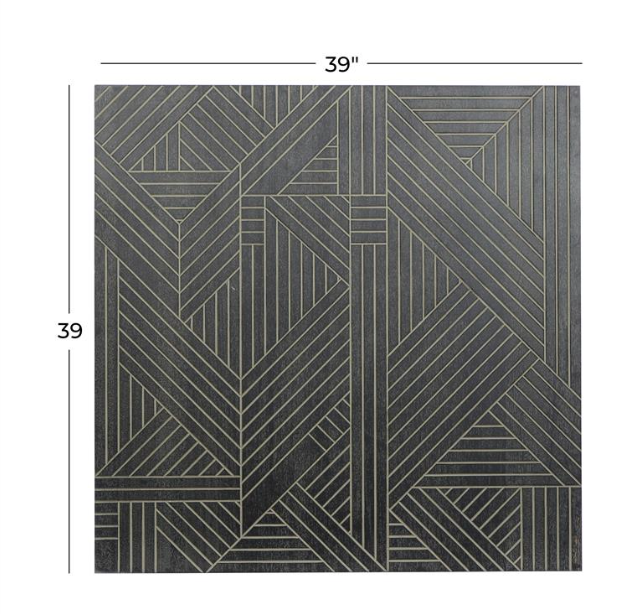 Geometric Linear Wall Decor