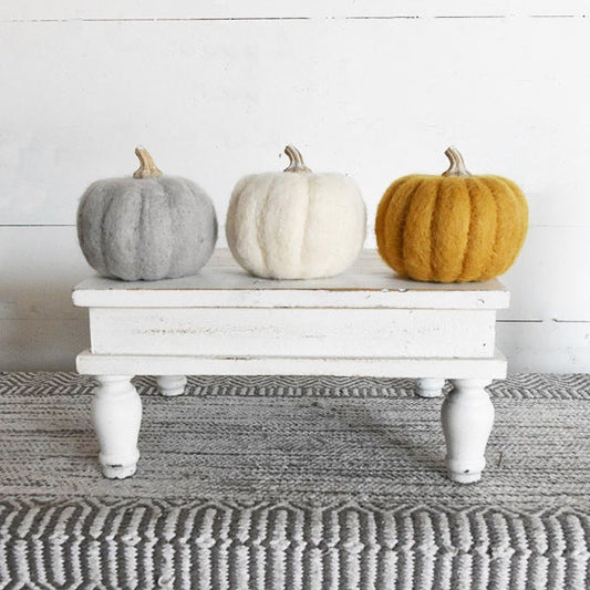 Wool Pumpkins