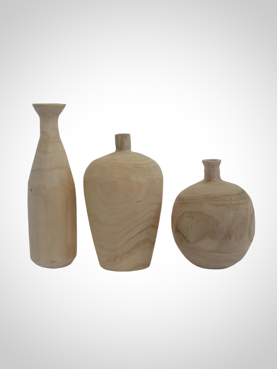 Paulownia Wood Vase