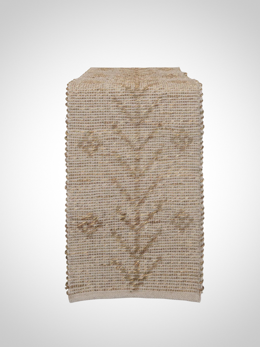 Seagrass & Cotton Table Runner