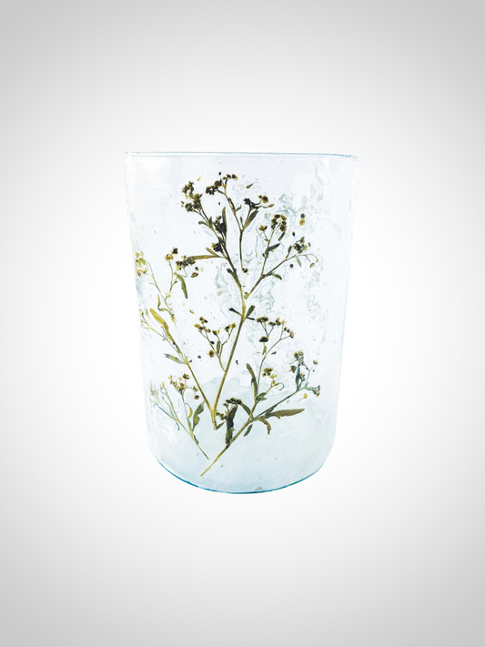 Botanical Glass Votive
