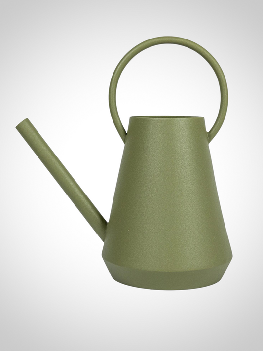 Matte Green Watering Can