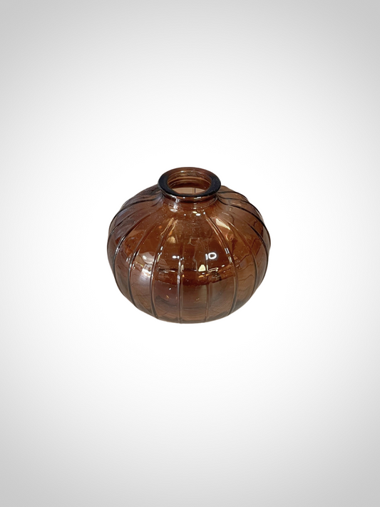 Small Amber Vase