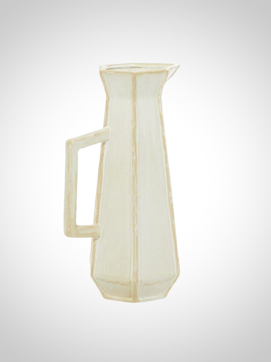 Lined Ceramic Pitcher