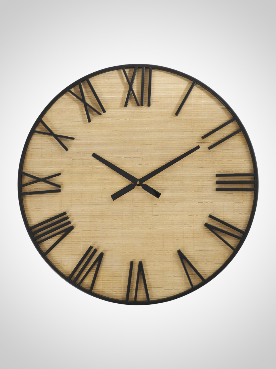 Bamboo Wall Clock