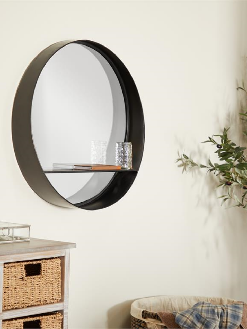 Mirror With Shelf