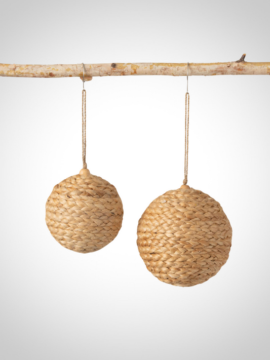 Woven Rattan Ornament