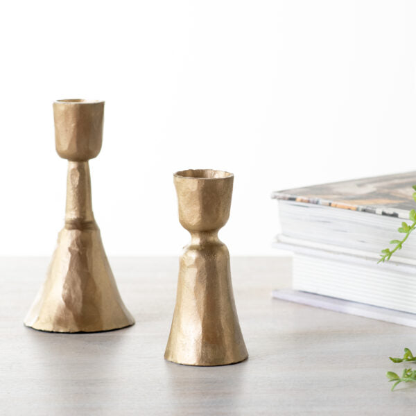 Gold Candle Holder