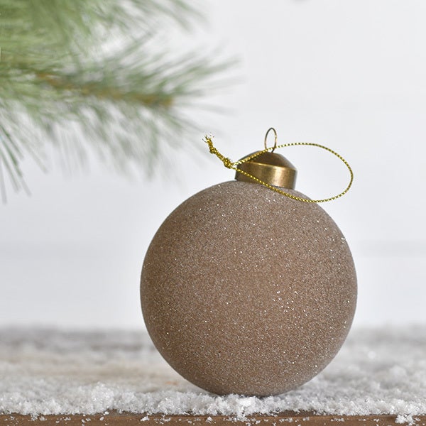 Taupe Ornament