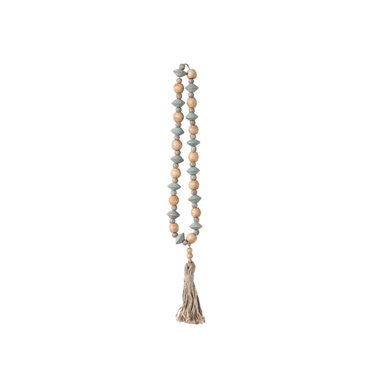 Abaca Wood Beads