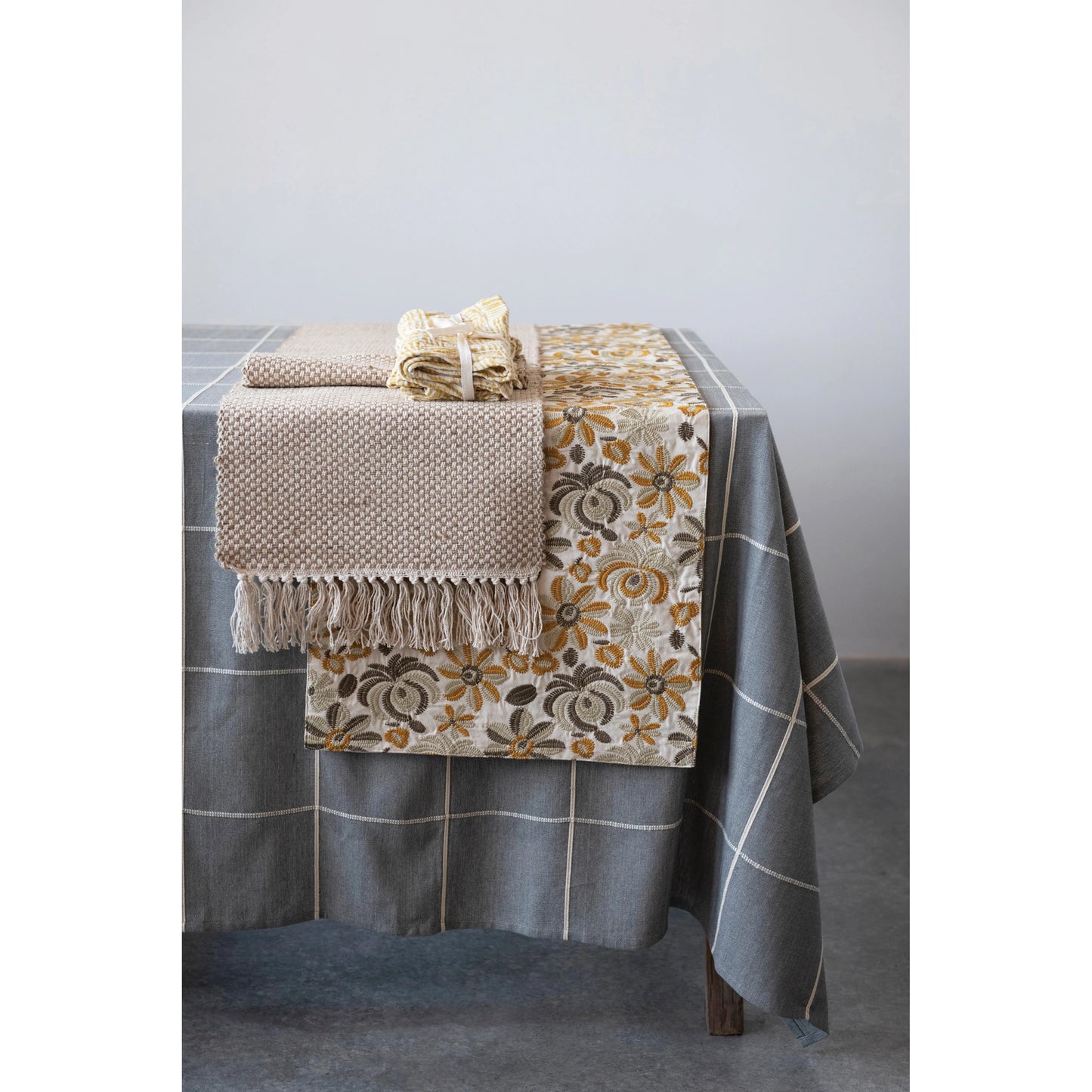 Cream Jute Table Runner