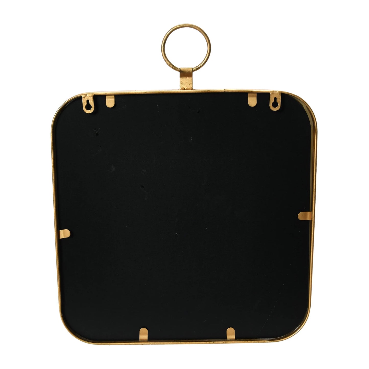 Gold Square Mirror