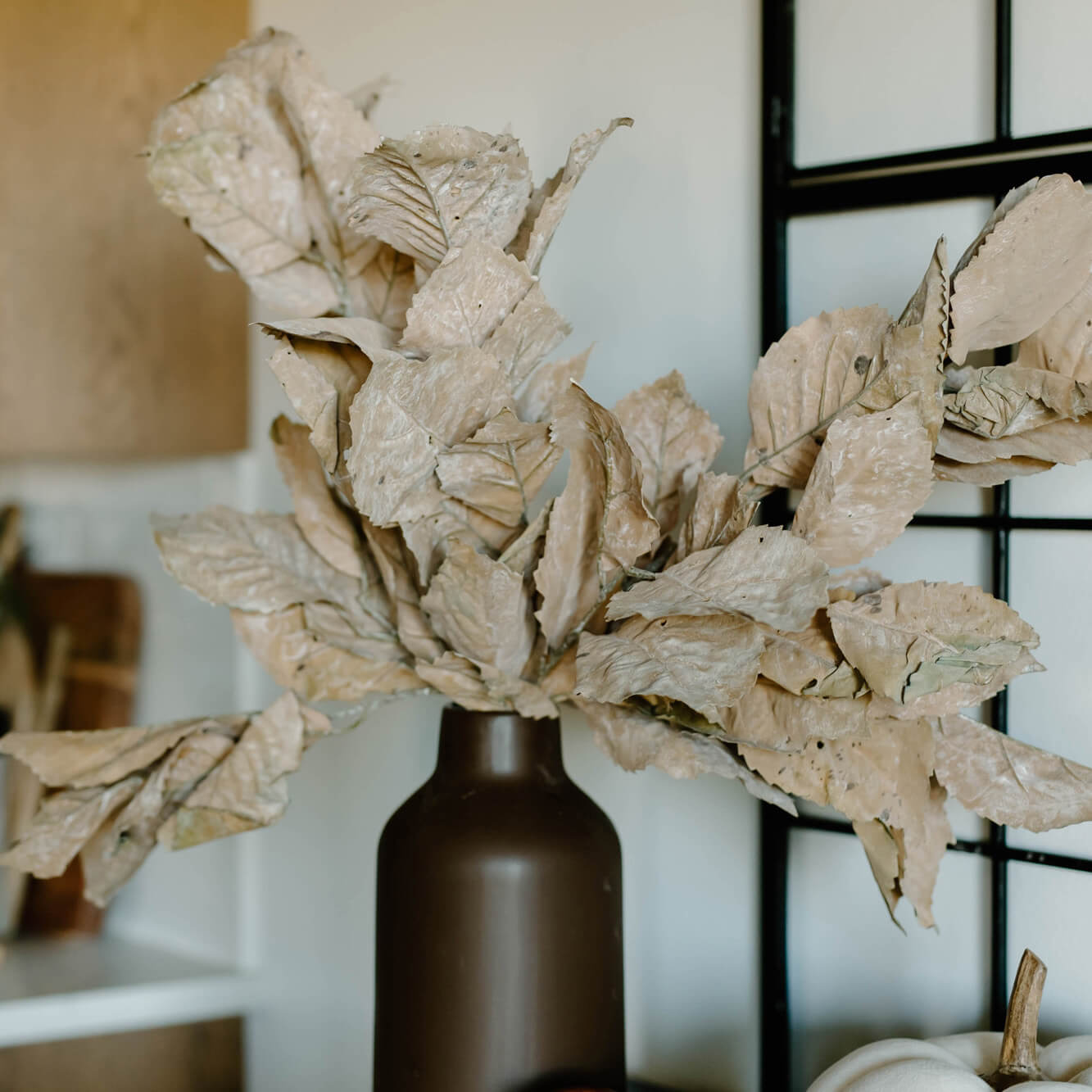 Faux Hydrangea Leaf