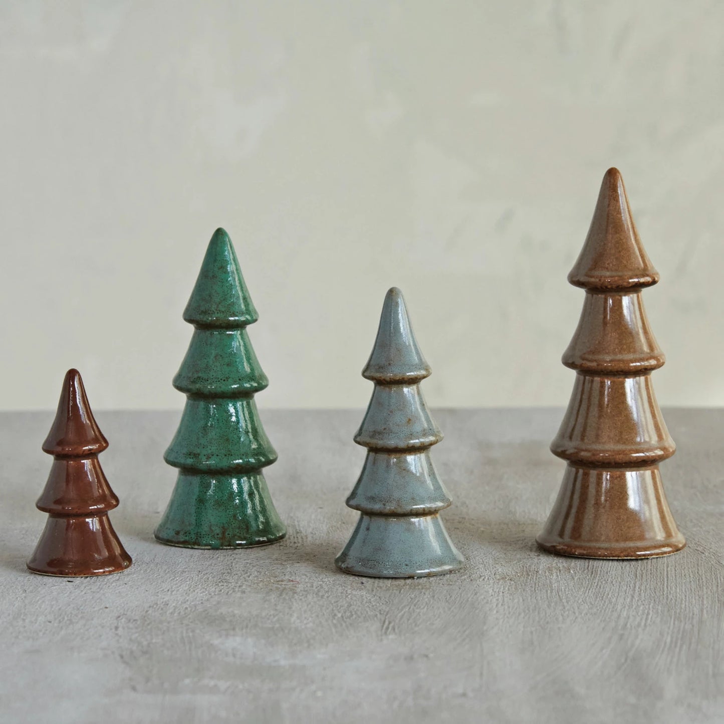 Small Stoneware Trees