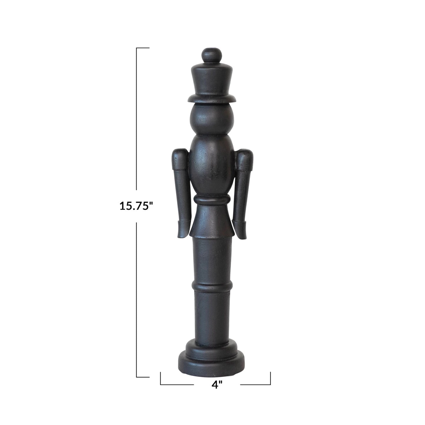 Wooden Black Nutcracker