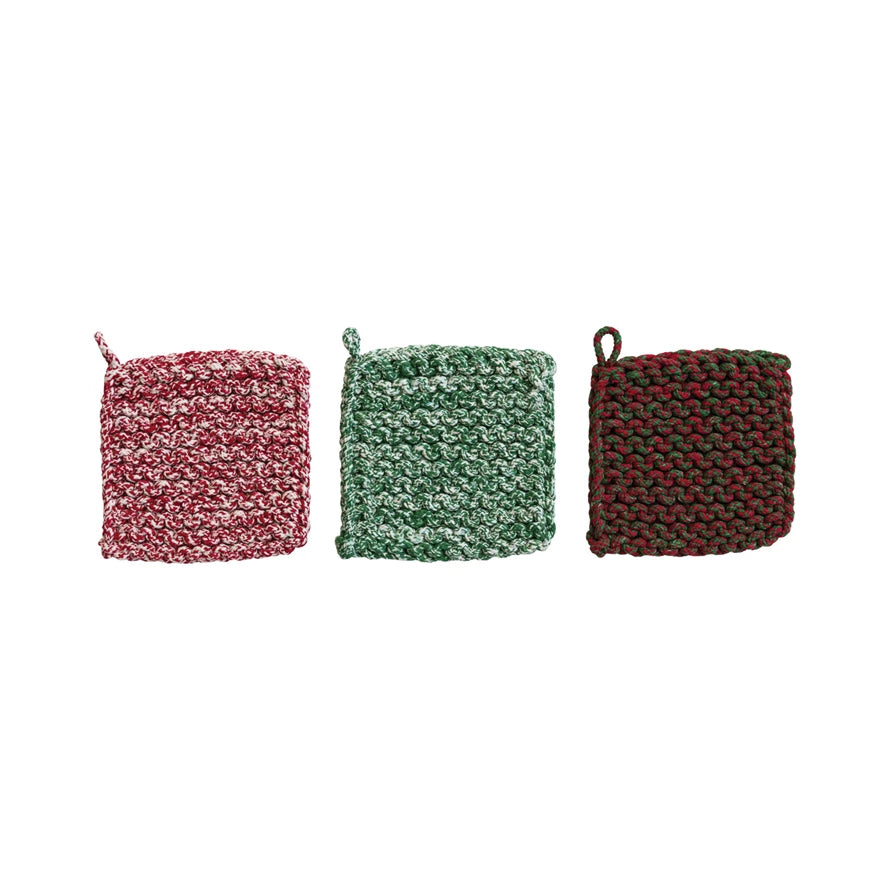 Mélange Crocheted Pot Holder