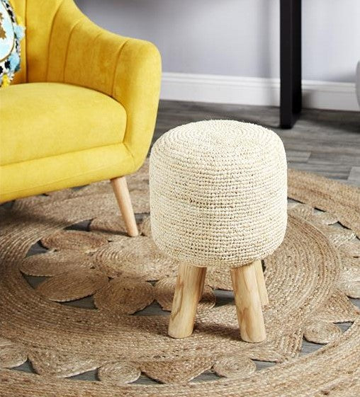 Seagrass Footstool