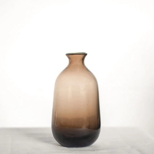 Brown Small Mouth Vase