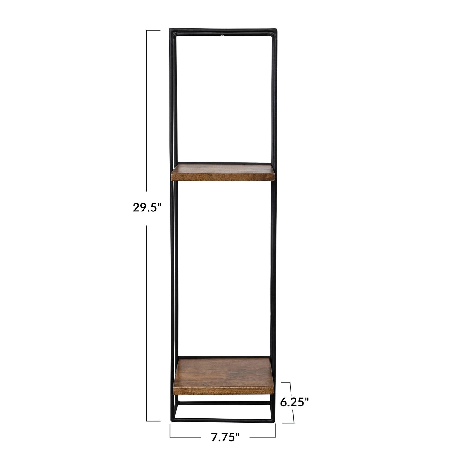 Two-Tier Wall Shelf