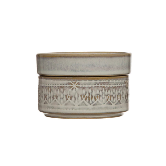 Decorative Stackable Stoneware