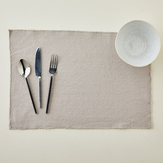 Sasha Fringe Stone Placemat